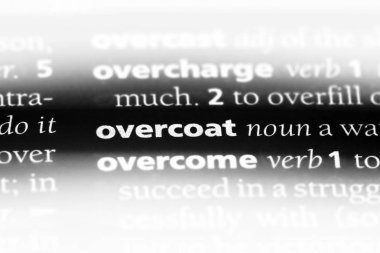 palto Word'de bir sözlük. palto kavramı.