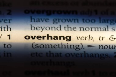 bir sözlüğü'ndeki sözcüğü çıkıntı. çıkıntı kavramı.