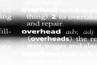 Genel gider tek kelimeyle bir sözlük. Genel gider kavramı.