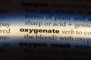 bir sözlüğü'ndeki sözcüğü oksijen. kavram oksijen.