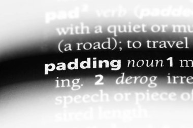 bir sözlüğü'ndeki sözcüğü doldurma. doldurma kavramı.