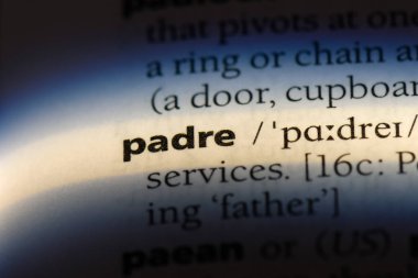 Peder Word'de bir sözlük. Peder kavramı.