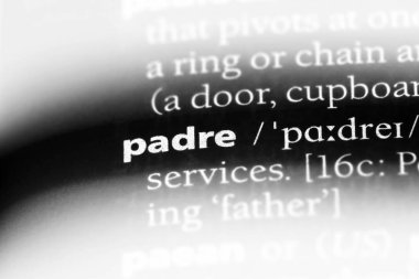 Peder Word'de bir sözlük. Peder kavramı.