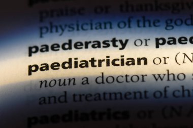 Çocuk doktoru Word'de bir sözlük. Çocuk doktoru kavramı.