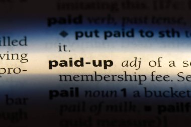 sözcüğü sözlüğe ödedi. kavram ödenen.