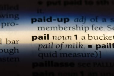 kova Word'de bir sözlük. kova kavramı.