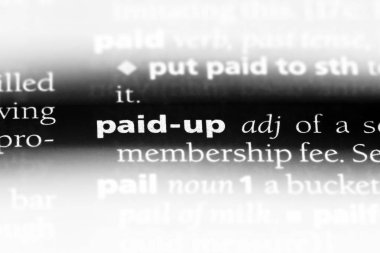 sözcüğü sözlüğe ödedi. kavram ödenen.