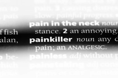 ağrı kesici Word'de bir sözlük. ağrı kesici kavramı.