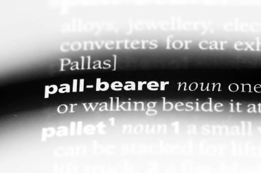 Pall taşıyıcı bir sözlük tek kelimeyle. Pall taşıyıcı kavramı.