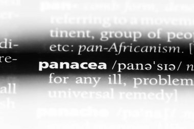 Her derde deva bir sözlük tek kelimeyle. Her derde deva kavramı.