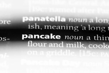 bir sözlüğü'ndeki sözcüğü gözleme. gözleme kavramı.