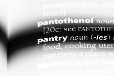 kiler Word'de bir sözlük. kiler kavramı.