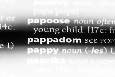 pappadom sözcük sözlüğe. pappadom kavramı.