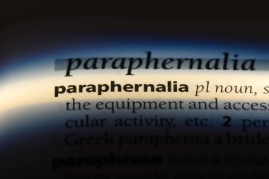 gereçlerinin Word'de bir sözlük. gereçlerinin kavramı.