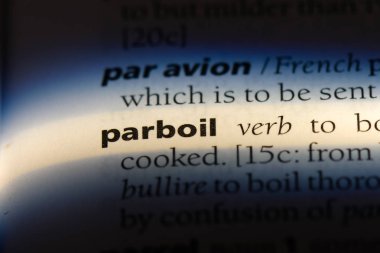 bir sözlüğü'ndeki sözcüğü kavurmak. Çağlanın kavramı.