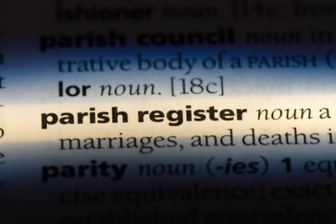 bucak bir sözlükte kelime kayıt. bucak kayıt kavramı.