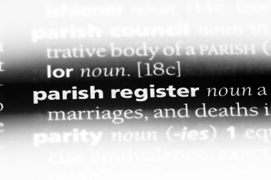 bucak bir sözlükte kelime kayıt. bucak kayıt kavramı.