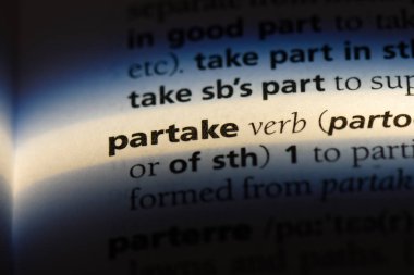 bir sözlüğü'ndeki sözcüğü katılmak. kavramı katılmak.