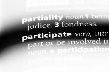 bir sözlüğü'ndeki sözcüğü katılmak. kavramı katılmak.