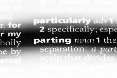 bir sözlüğü'ndeki sözcüğü ayrılık. ayrılık kavramı.