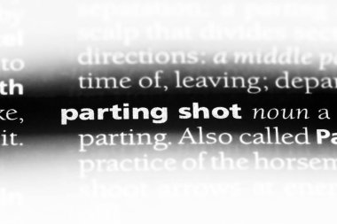 ayrılık atış Word'de bir sözlük. ayrılık atış kavramı.