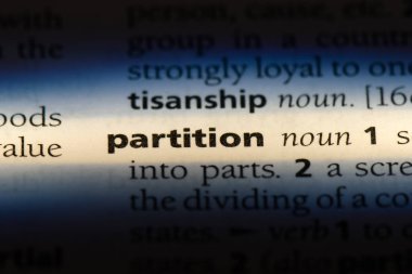 Bölüm Word'de bir sözlük. Bölüm kavramı.