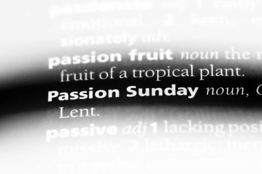 tutku Pazar Word'de bir sözlük. tutku Pazar kavramı.