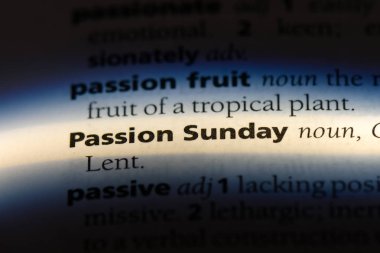 tutku Pazar Word'de bir sözlük. tutku Pazar kavramı.