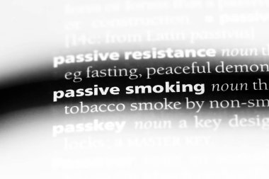 Pasif sigara Word'de bir sözlük. Pasif sigara kavramı.