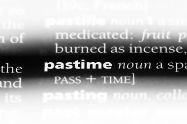 eğlence Word'de bir sözlük. eğlence kavramı.