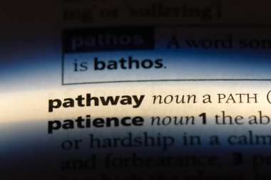 bir sözlüğü'ndeki yolu sözcüğü. yolu kavramı.