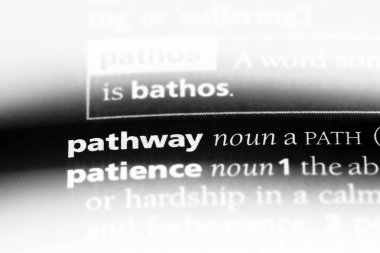 bir sözlüğü'ndeki yolu sözcüğü. yolu kavramı.