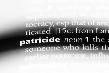 Baba katili Word'de bir sözlük. Baba katili kavramı.