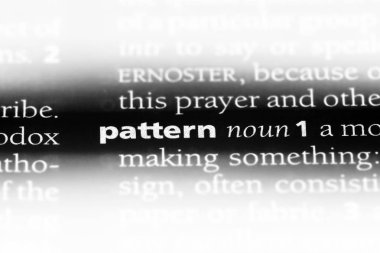 desen Word'de bir sözlük. desen kavramı.