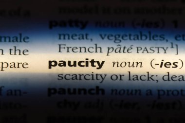 bir sözlüğü'ndeki yetersizlik sözcüğü. yetersizlik kavramı.