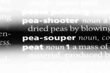 bezelye souper Word'de bir sözlük. bezelye souper kavramı.