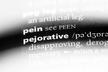 bir sözlüğü'ndeki aşağılayıcı sözcüğü. aşağılayıcı kavramı.