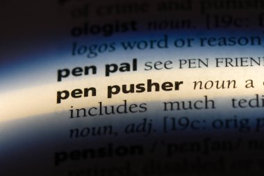 kalem itici Word'de bir sözlük. kalem itici kavramı.