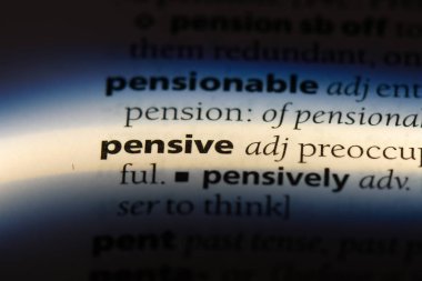 dalgın tek kelimeyle bir sözlük. dalgın kavramı.