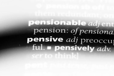 dalgın tek kelimeyle bir sözlük. dalgın kavramı.