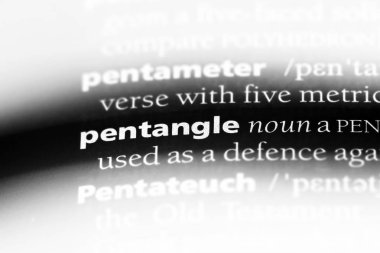 köşeli Word'de bir sözlük. köşeli kavramı.