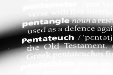 bir sözlüğü'ndeki öğretisinde sözcüğü. Tevrat kavramı.
