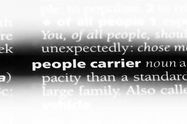 insanlar taşıyıcı bir sözlük tek kelimeyle. insanlar taşıyıcı kavramı.