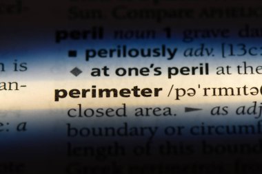 çevre Word'de bir sözlük. çevre kavramı.