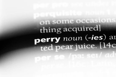 Perry Word'de bir sözlük. Perry kavramı.