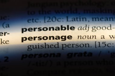 şahsiyet Word'de bir sözlük. şahsiyet kavramı.