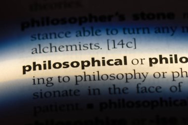 Felsefi kelime sözlüğe. felsefi kavramı.