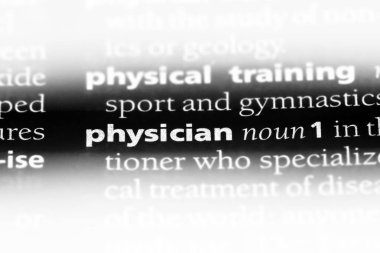 hekim Word'de bir sözlük. hekim kavramı.