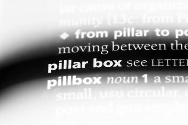 ayağı kutusu Word'de bir sözlük. ayağı kavramı kutu.