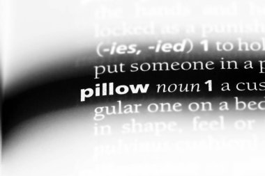 yastık Word'de bir sözlük. yastık kavramı.